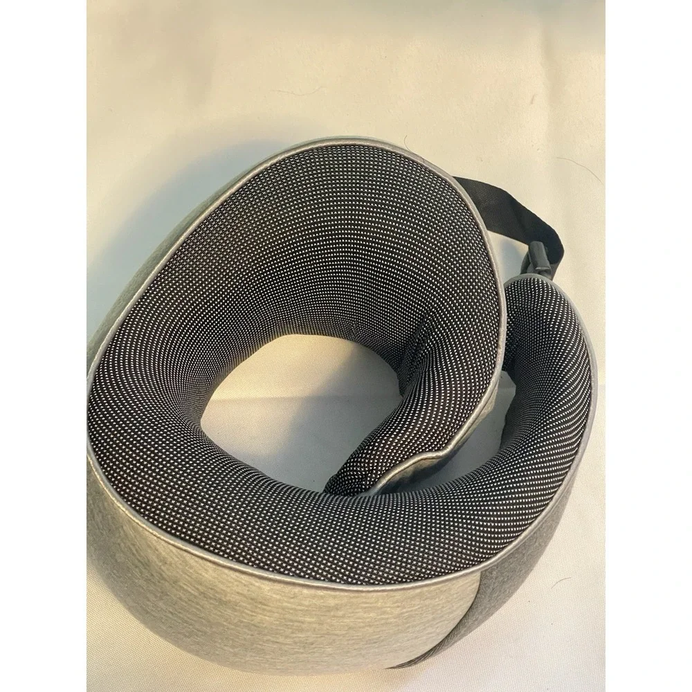 Neck Travel Pillows for Airplanes, 100% Pure Memory Foam Neck‎ Pillow BinA